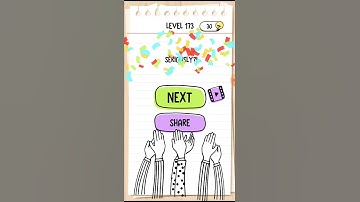 Brain test level 173 Form the image on the puzzle.walkthrough