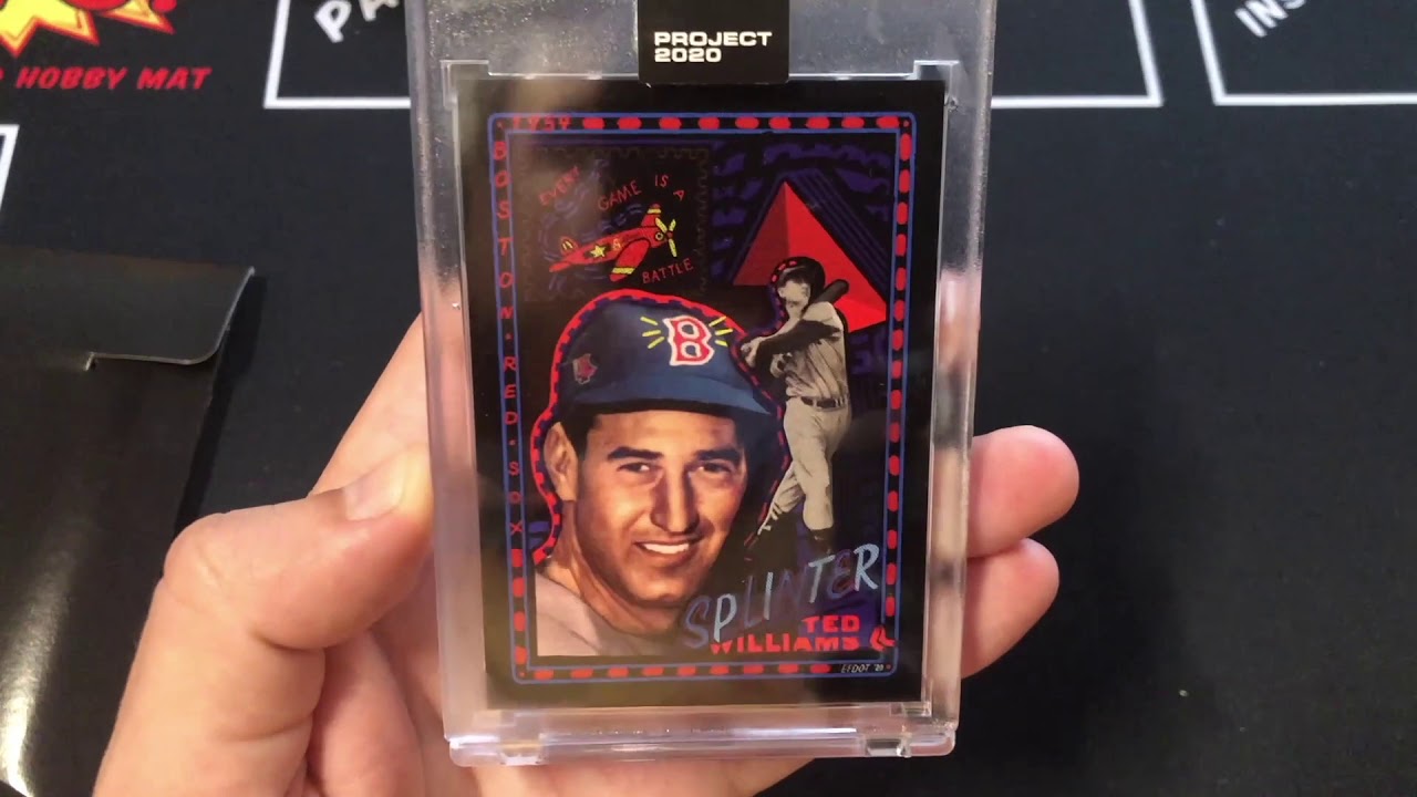 Mailbag Monday Topps Project 2020 Ted Williams Frank Thomas
