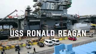 Uss Ronald Reagan Cvn 76 Sailors Perform Poly Resin Compound Maintenance