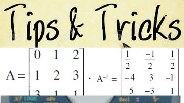 Find The Inverse of MATRIX 