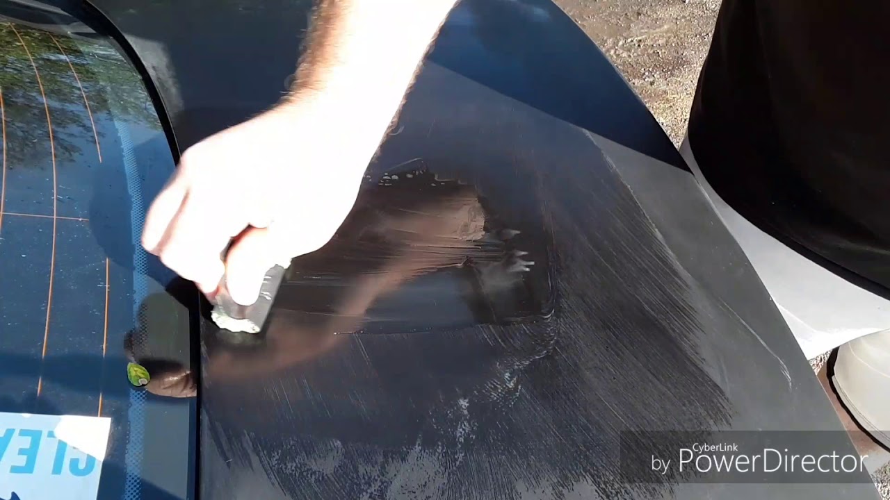 Wet sanding spray paint off my e46 bmw YouTube