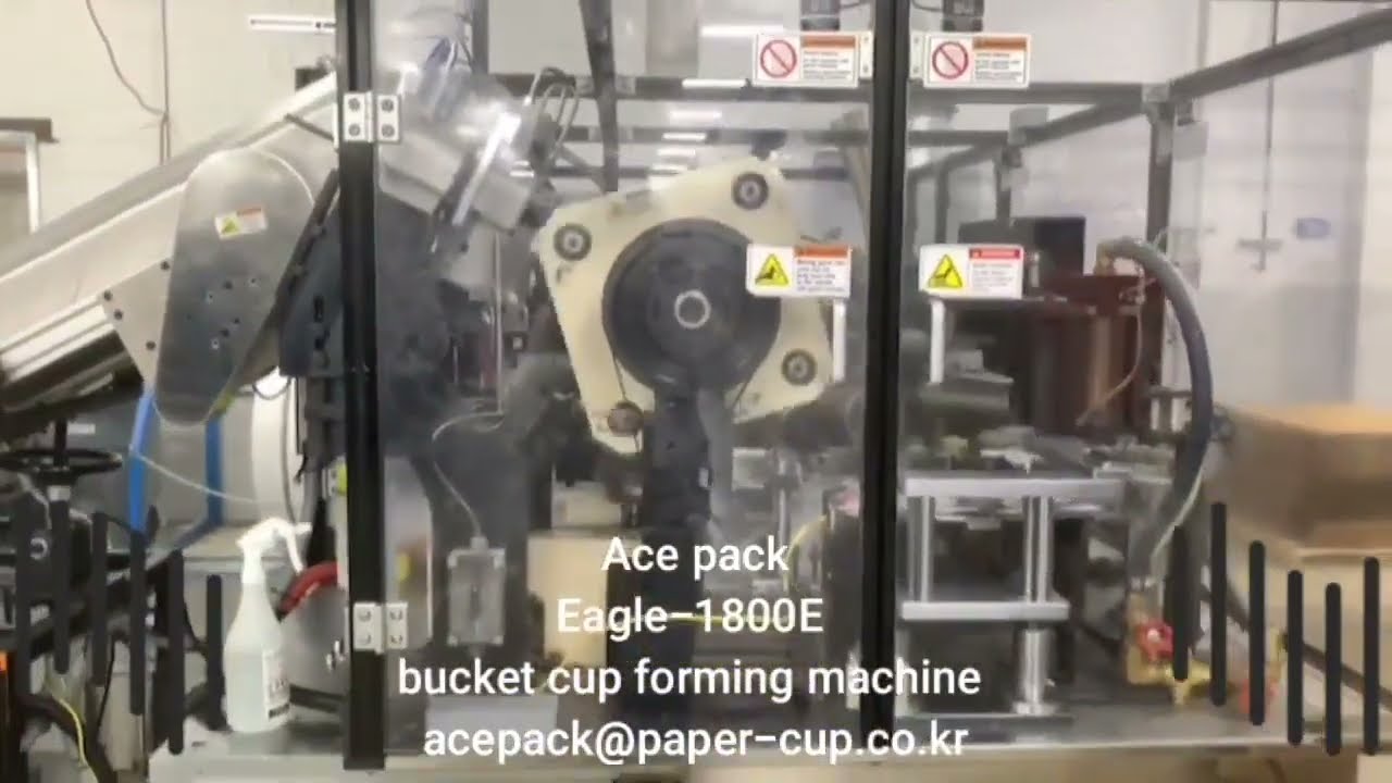 Paper bucket machine EAGLE-1800E