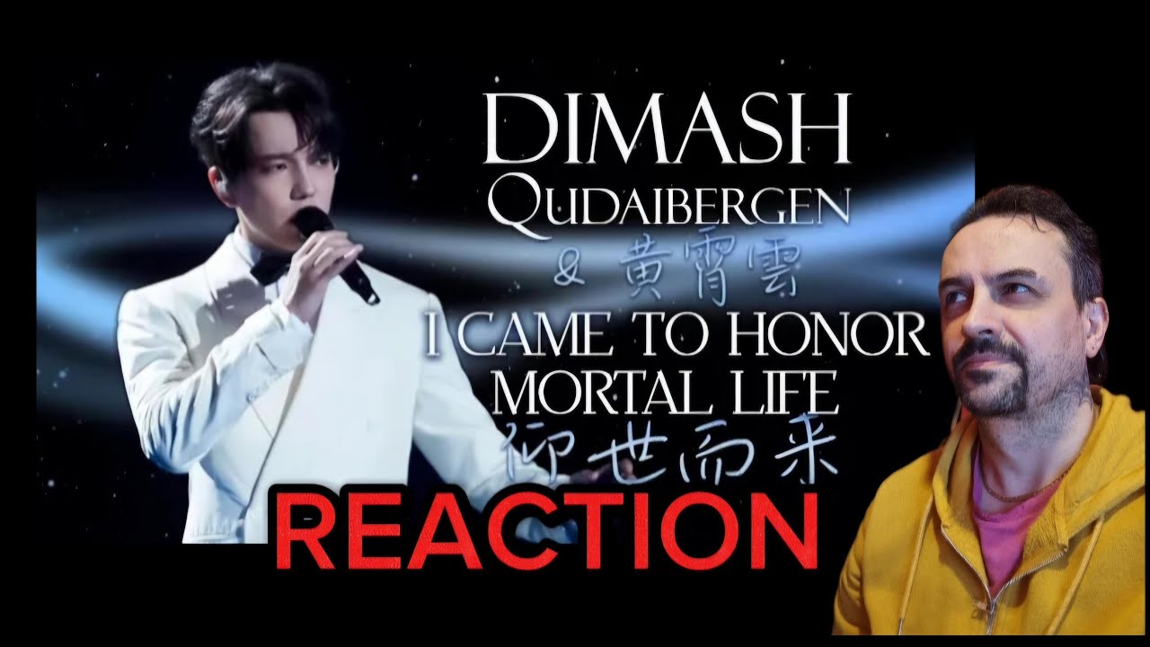 Dimash & Huang Xiaoyun - «I Came To Honor Mortal Life» (CCTV Mid-Autumn Festival Party 2024)REACTION