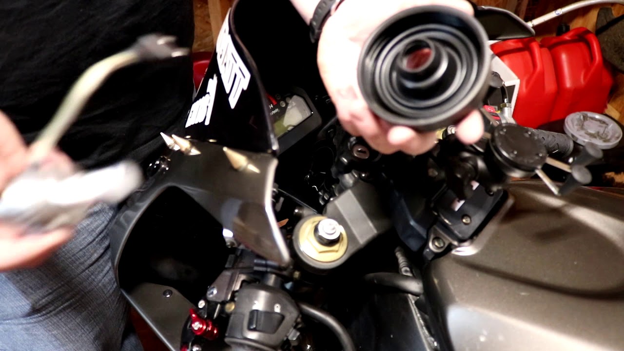 Motorcycle LED Headlight Install YouTube