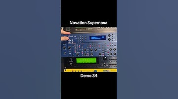 Novation Supernova Demo 34 #synth #noise #sound-effects #asmr #ringtone
