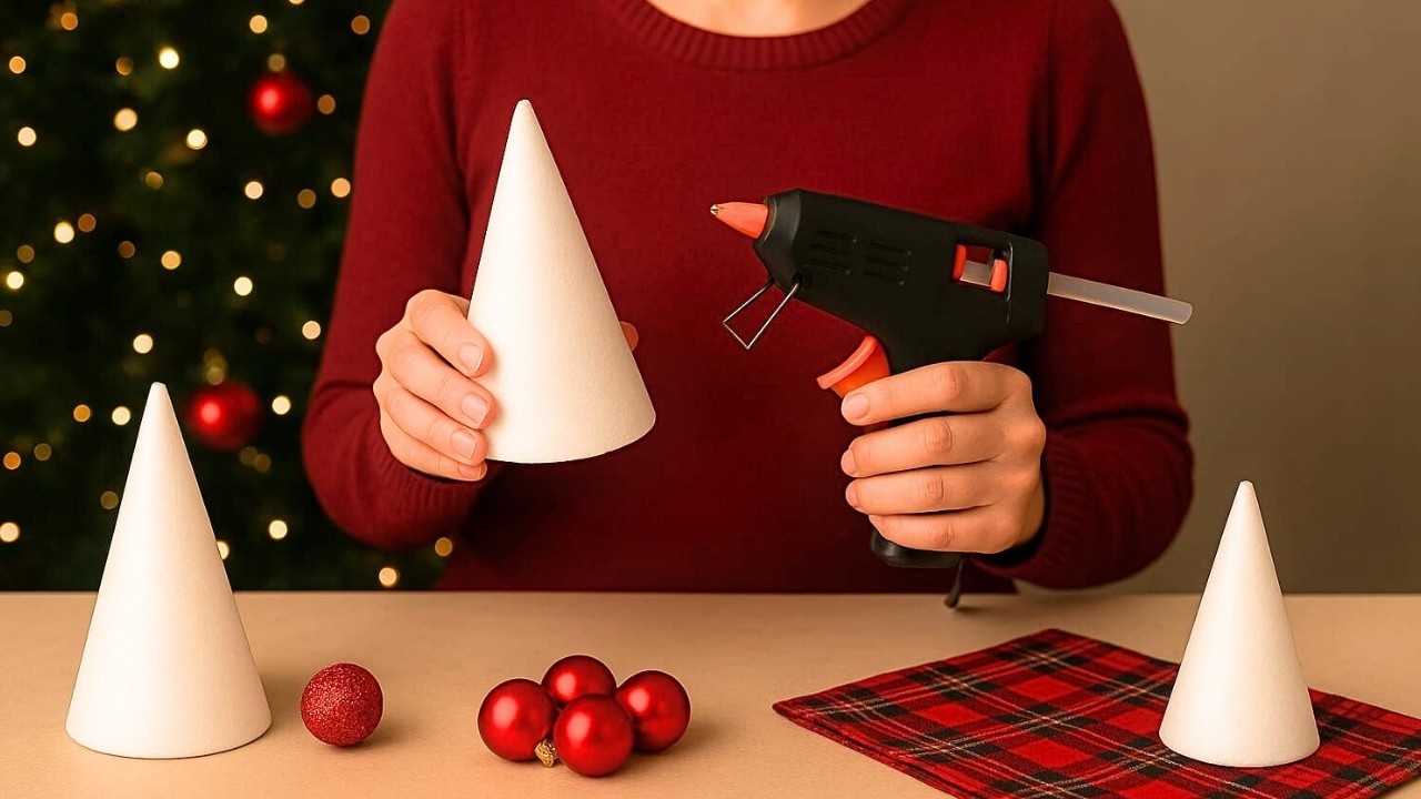 🎅Ideia para decoração de natal Fácil e Lindo.🎄