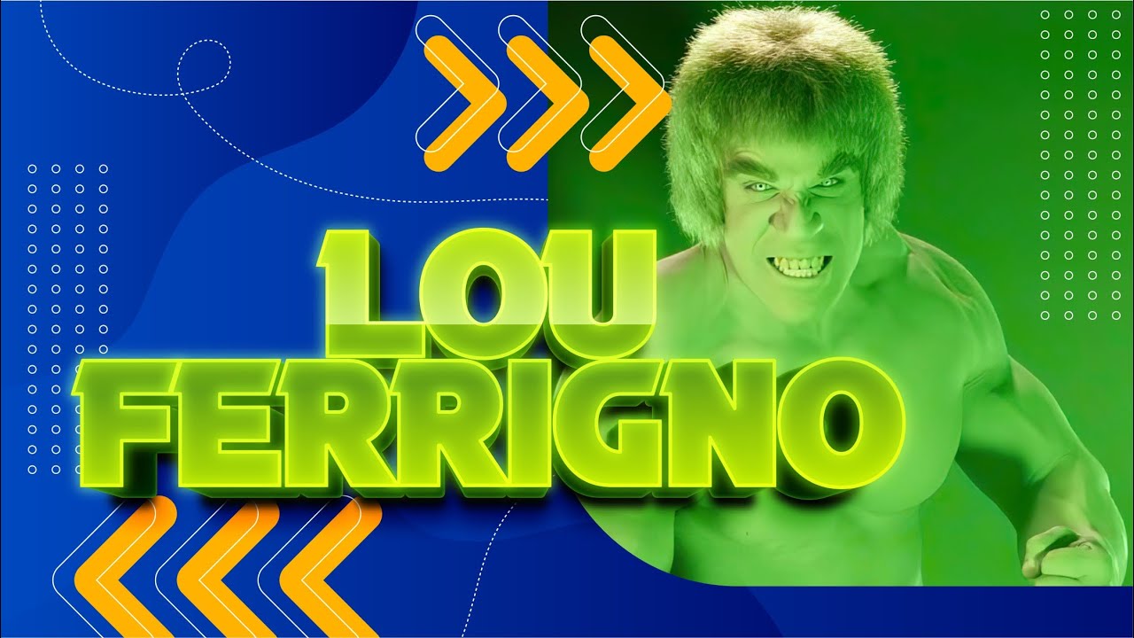 La vida del increible Hulk   El hombre increible Lou Ferrigno