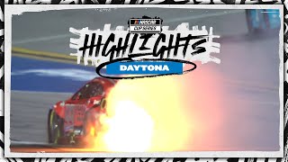 Daniel Suárez’s day goes up in smoke as car catches fire | NASCAR