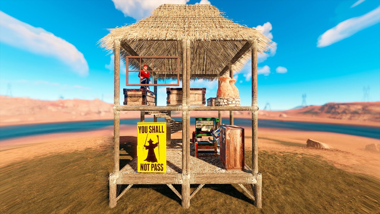 Обчистили ресохранилище кепаря миллионера в Раст/Rust | 