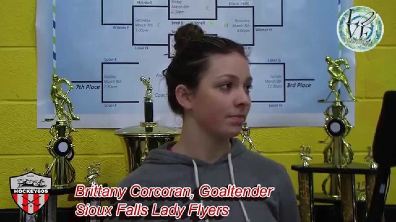 Brittany Corcoran of Sioux Falls Lady Flyers YouTube