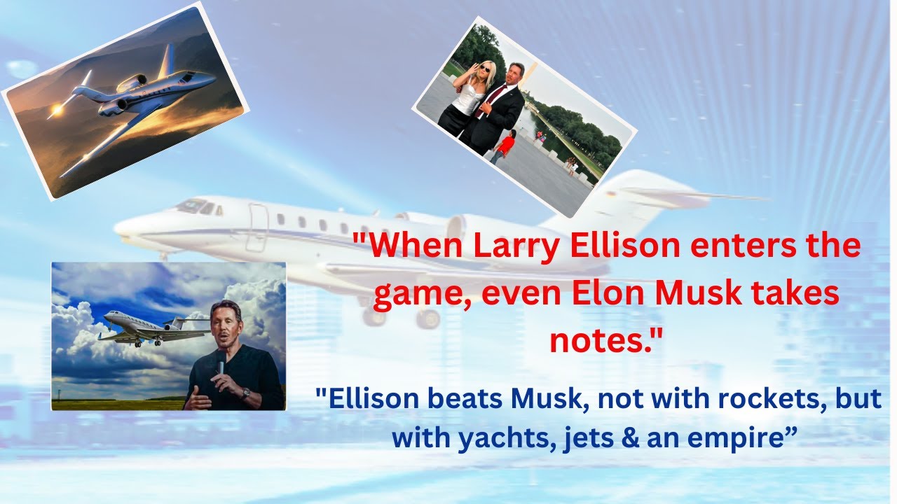 Larry Ellison's $100M+ Jets  ✈️ 