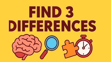 The Ultimate Brain Challenge 🧠 | Find 3 Differences LIVE