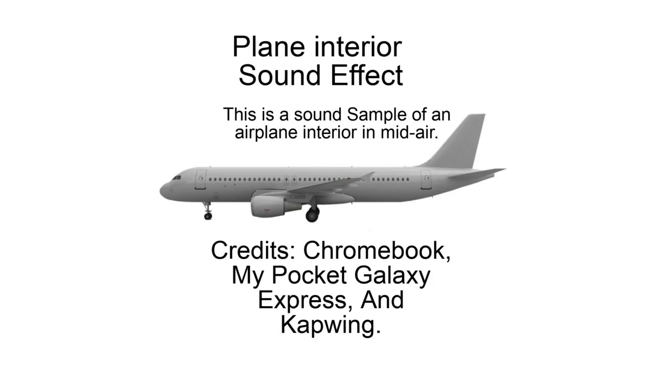 Airplane interior SFX - YouTube