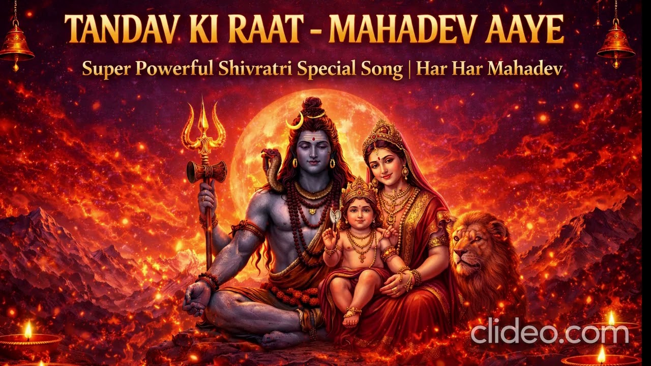 ⚡ शिव शक्ति का आशीर्वाद  Most Powerful Shiv Family Bhajan  Divine Energy