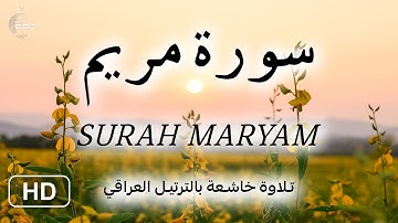 surah maryam سورة مريم كاملة بالترتيل العراقي🥺تلاوة خاشعة للقارئ أحمد النفيس