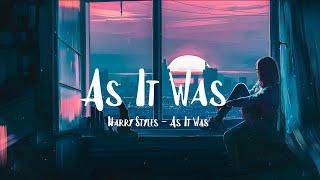 Harry Styles - As It Was (Lyrics)