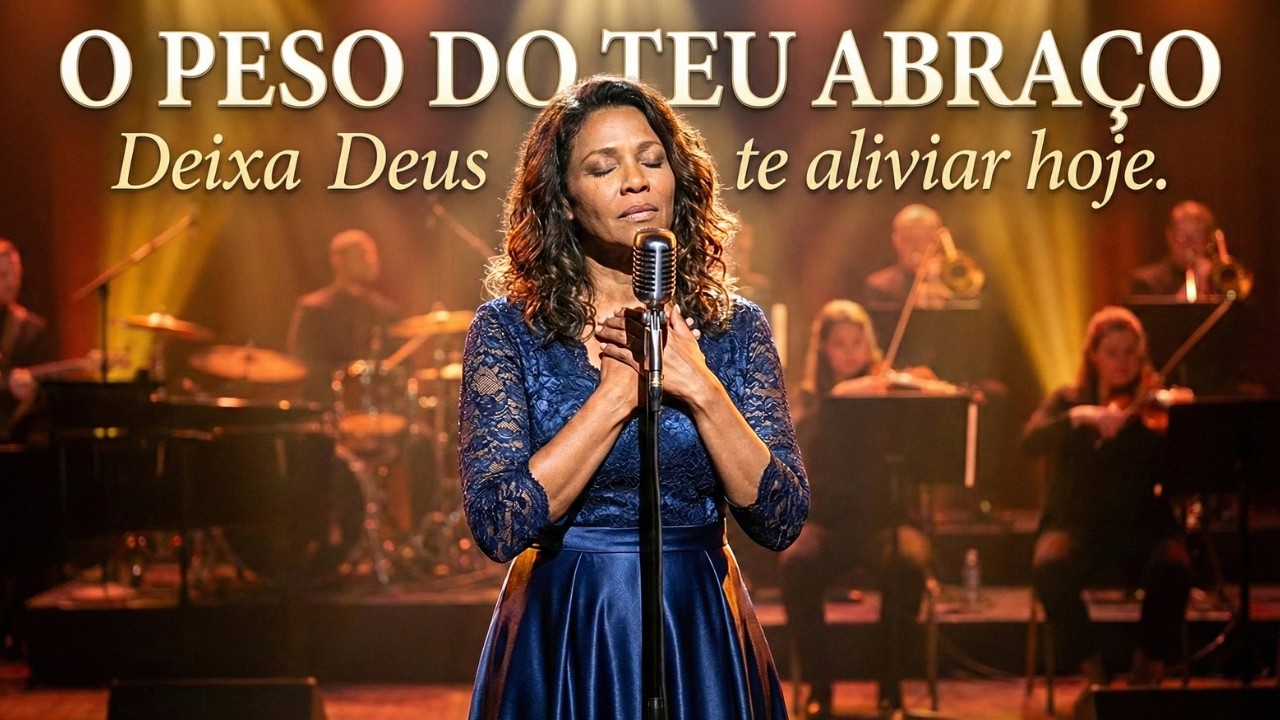 O PESO DO TEU ABRAÇO - Deixa Deus aliviar o seu fardo | Louvor Profético (Na unção de Aline Barros)