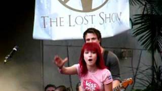 Paramore Live Hollywood 08 Jeremy Davis flip