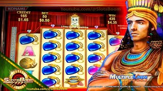 GARDENS OF GOLD - LIVE BONUSES & PROGRESSIVE JACKPOT FEATURE 1c KONAMI Video Slot in CASINO