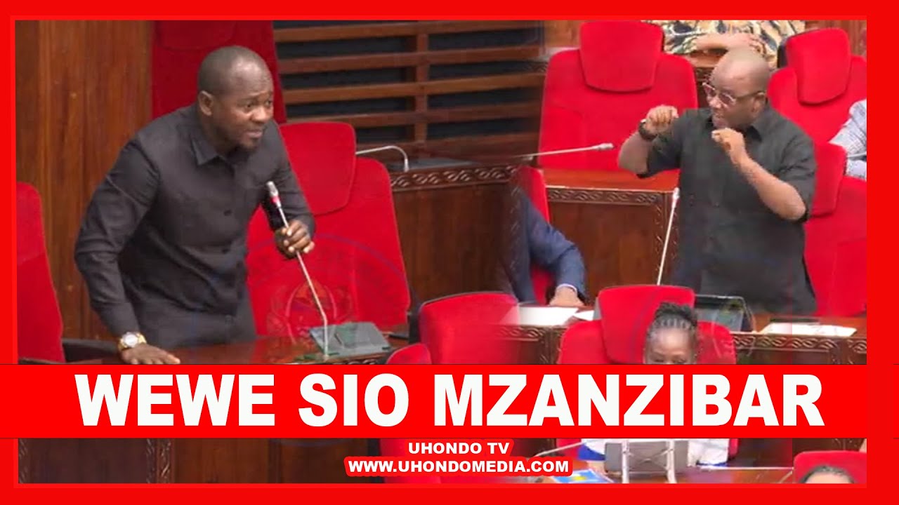 MBUNGE WA ZANZIBAR ALIYEUKATAA UTANZANIA AJAA KWENYE MFUMO WA KUNAMBI BUNGENI, 