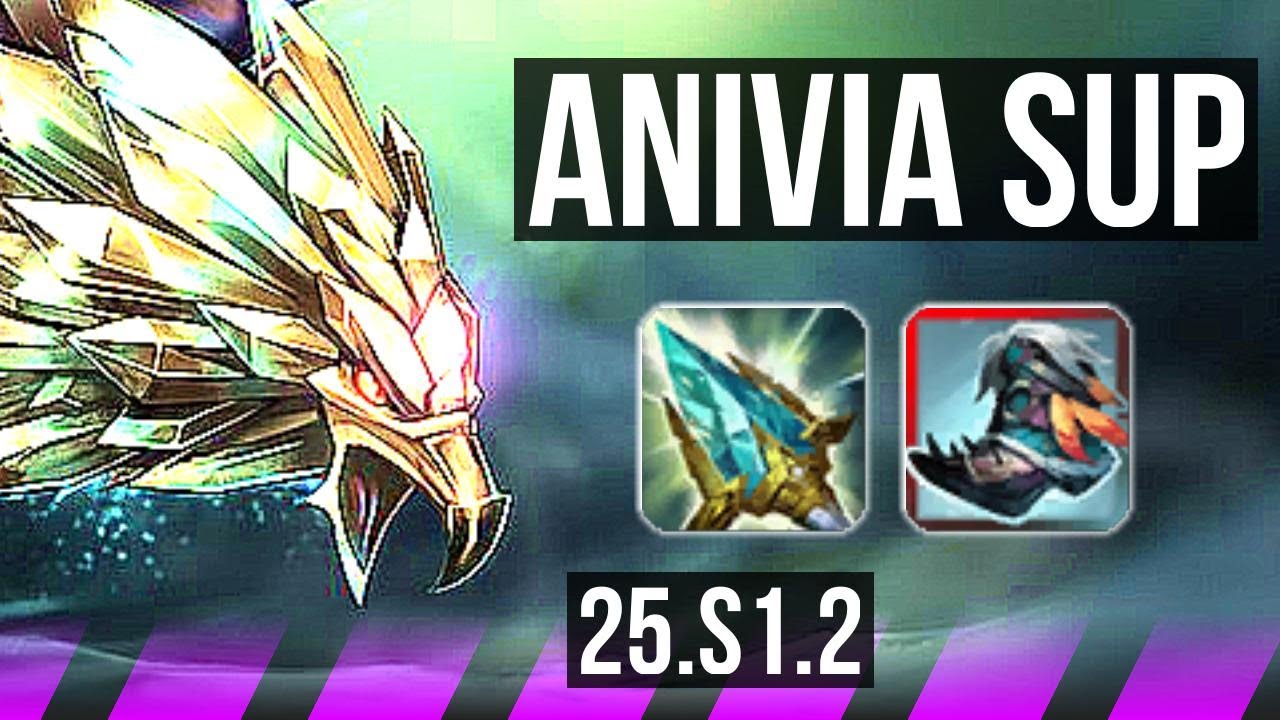 ANIVIA & Mel vs BARD & Viktor (SUP) | Rank 2 Anivia | KR Challenger | 25.S1.2