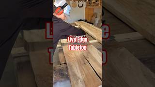 Live Edge Tabletop - Bookmatched Slabs