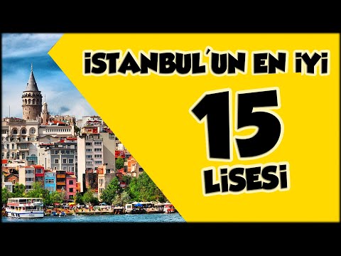 İSTANBUL'UN EN İYİ 15 LİSESİ | LGS TABAN PUANLAR 2020