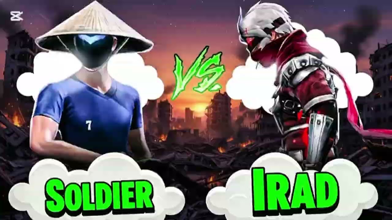 1v1 Custom Match 🔥 Soldier vs iRad | Intense Face-Off Gameplay