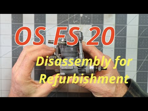 OS FS-20 4サイクルエンジン OS Engine - OS FS-20 four stroke motor - FS 20 - New! O24 | eBay