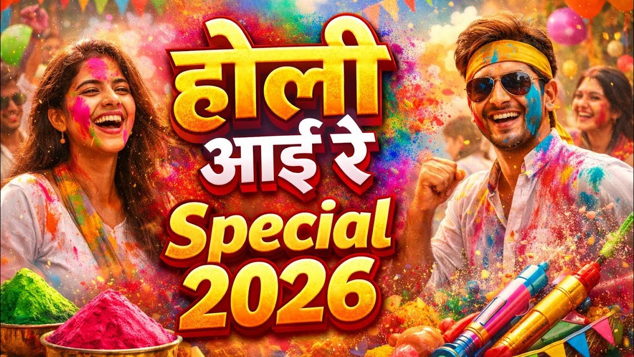 होली आई रे - Special Holi Song 2026 | रंगों का जश्न, नई उमंग
