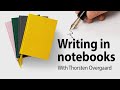&quot;Writing in notebooks&quot; by photographer and author Thorsten Overgaard (not a word about Leica)