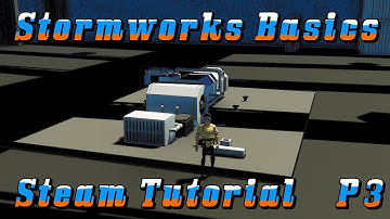 Stormworks Basics: Steam Tutorial Series P3 Electric #tutorial #stormworks #gaming #gamingvideos