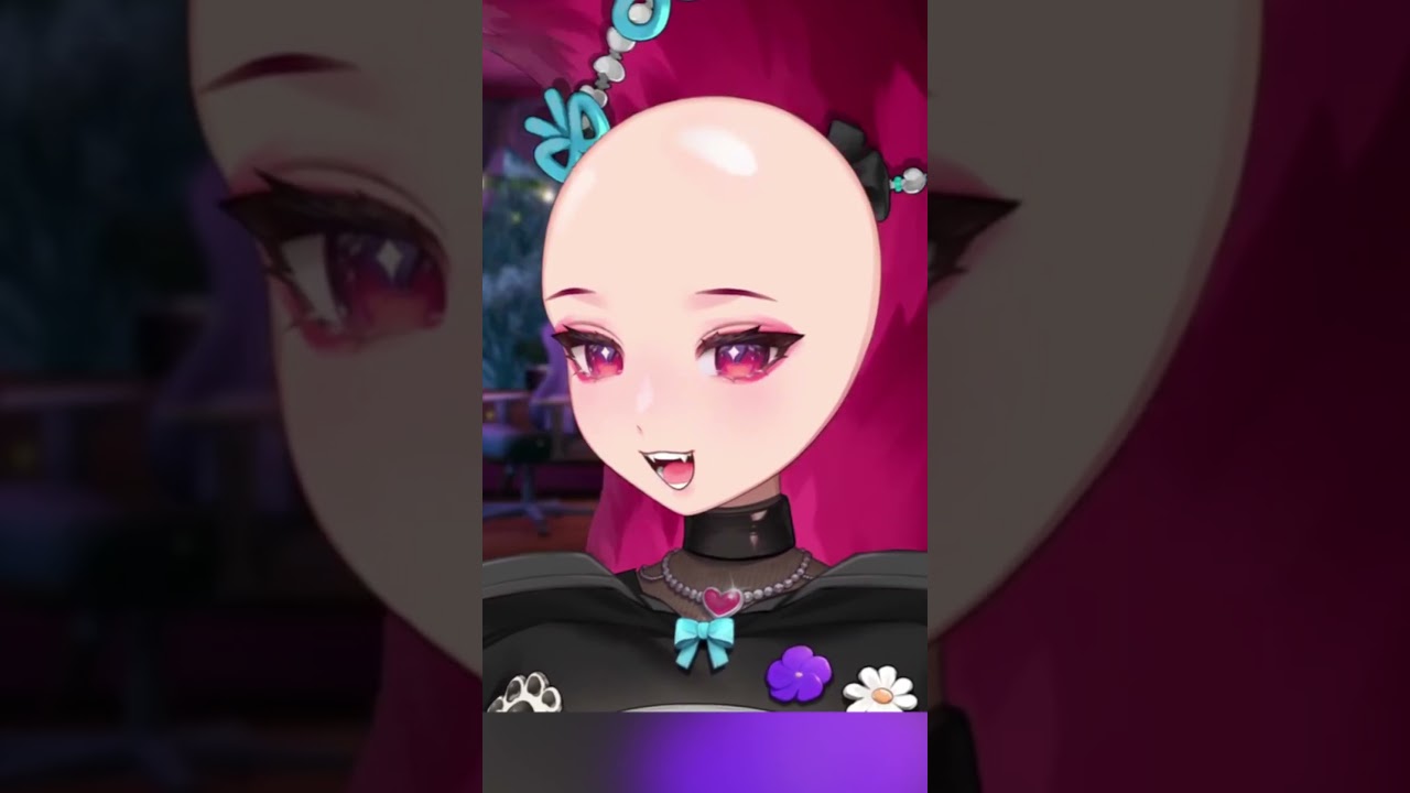 bald vtuber #vtuber #envtuber #vtuberclips
