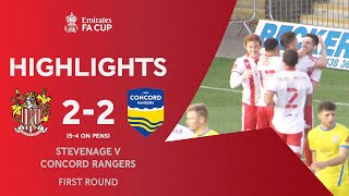 Boro Edge Beach Boys on Pens! | Stevenage 2-2 Concord Rangers (5-4 on pens) | Emirates FA Cup 2020-2