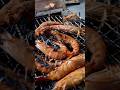 straw grilled kuruma prawn / 車海老の藁焼き