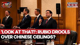 Trump-Xi Meet: Rubio Drools Over Chinese Ceilings As US, Chinese Leaders Meet For Bilateral Talks