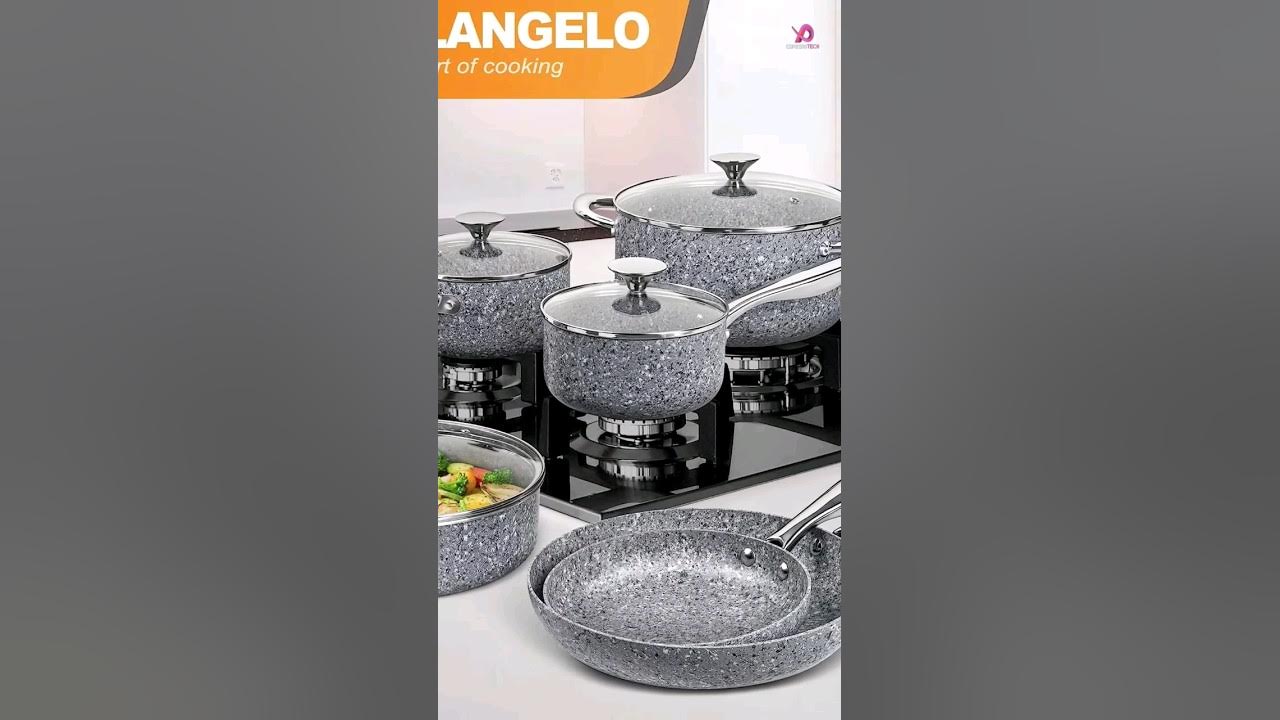  MICHELANGELO Pots and Pans Set 15 Piece, Ultra