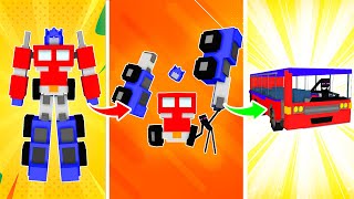 : Monster School : ROBOT TRANSFORMERS ON 1000 PING CHALLENGE - Minecraft Animation
