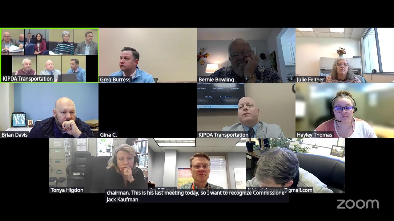 January 2026 Transportation Policy Committee Meeting