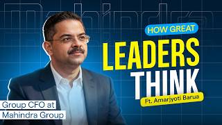 Finance Leader Amarjyoti Barua: From Middle-Class Roots to Mahindra's CFO- Inspiring Career Journey