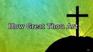Video thumbnail of "How Great Thou Art - Chris Rice"