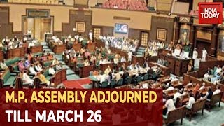 M.P. Political Crisis: Govt Defies Governor As Speaker Adjourns Assembly Till March 26