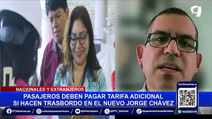Pasajeros nacionales que hagan escala en el nuevo Jorge Chávez pagarán 14 dólares adicionales