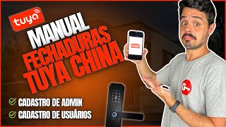 Manual Fechadura Inteligente Wi-Fi TUYA