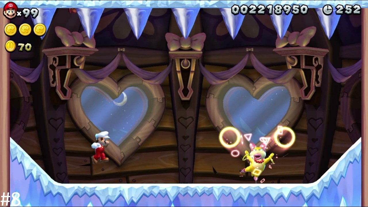 New Super Mario Bros. U Part 8: Wendys Steinblockfestung & Kahlross-Karambolage