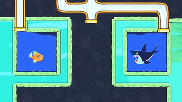 Perfect Level #2 - Save The Fish  - Pull the Pin Gameplay All Levels Walkthrough Games Android Ios