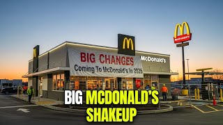 BIG CHANGES Coming To McDonald's In 2026