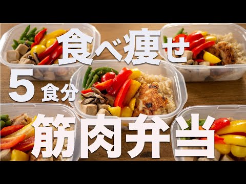 鶏むね肉高野豆腐ハンバーグ弁当 by マッスルランチ