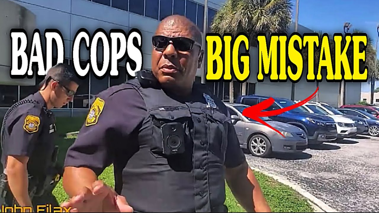 Cops Quickly REALIZE They’ve Messed With A BOSS! - YouTube