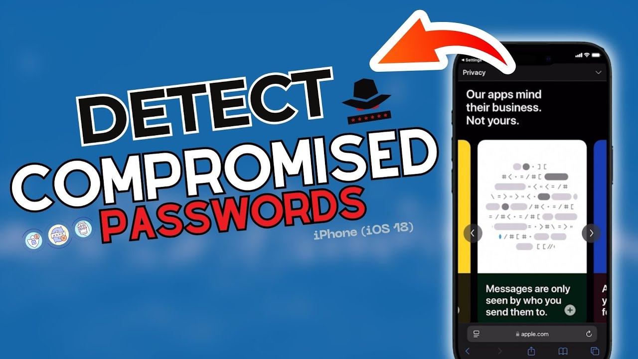 How to Configure iPhone to Detect Compromised Passwords (iOS 18 UPDATED ...